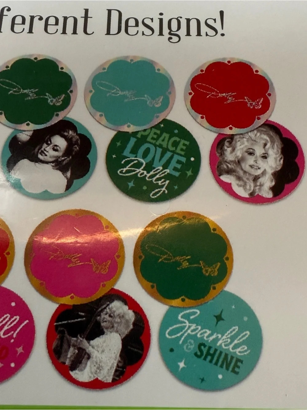 Dolly Parton Pink Decorative Coaster Sets 2 Boxes of 8 Coasters